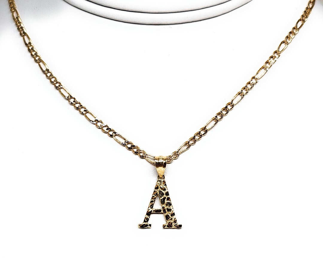 10K Initial discount Necklace