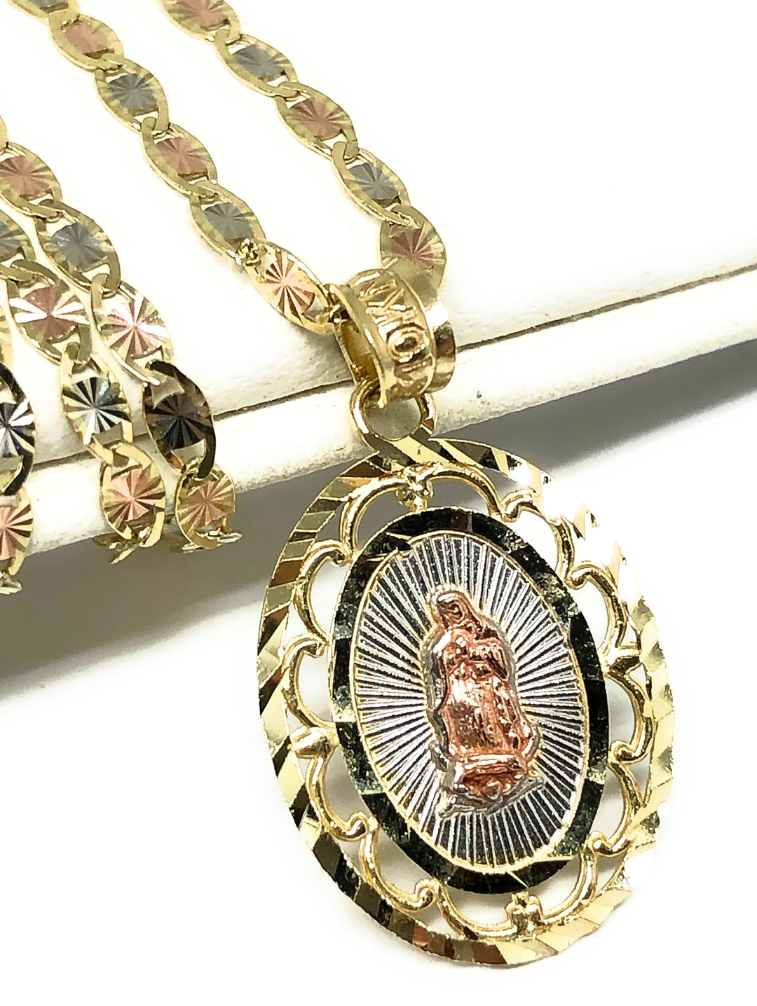 10K Gold Guadalupe hotsell Pendant