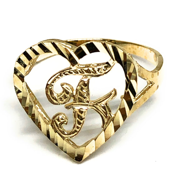 ❤️ 10k solid gold ring initial c boy or girl ❤️ store Size 2