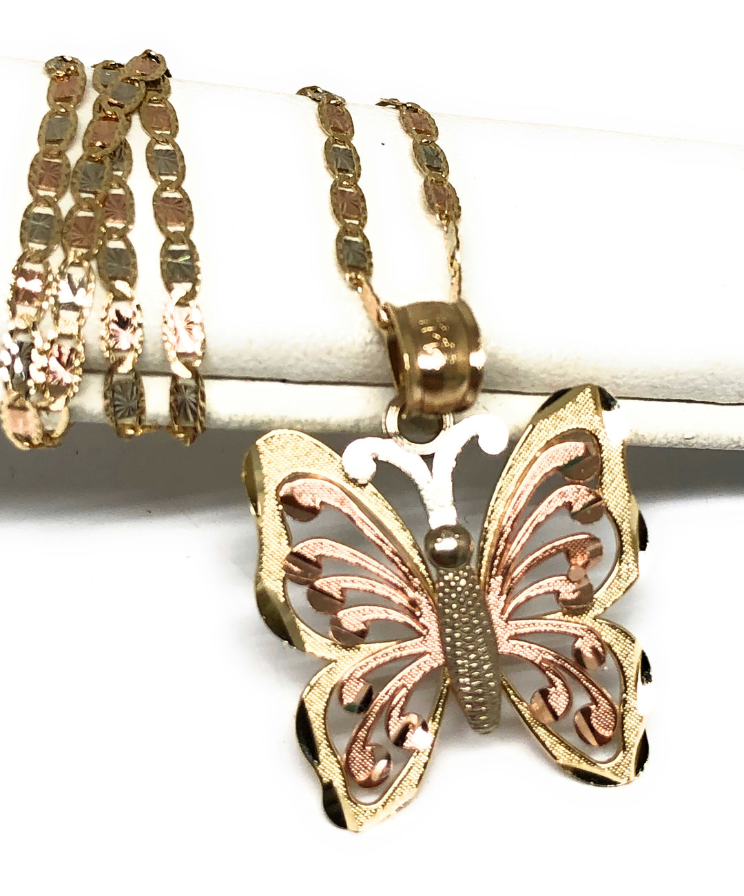 Inspirational, Bohemian Jewelry, top 14k Gold Necklace, Small Butterfly Pendant Necklace