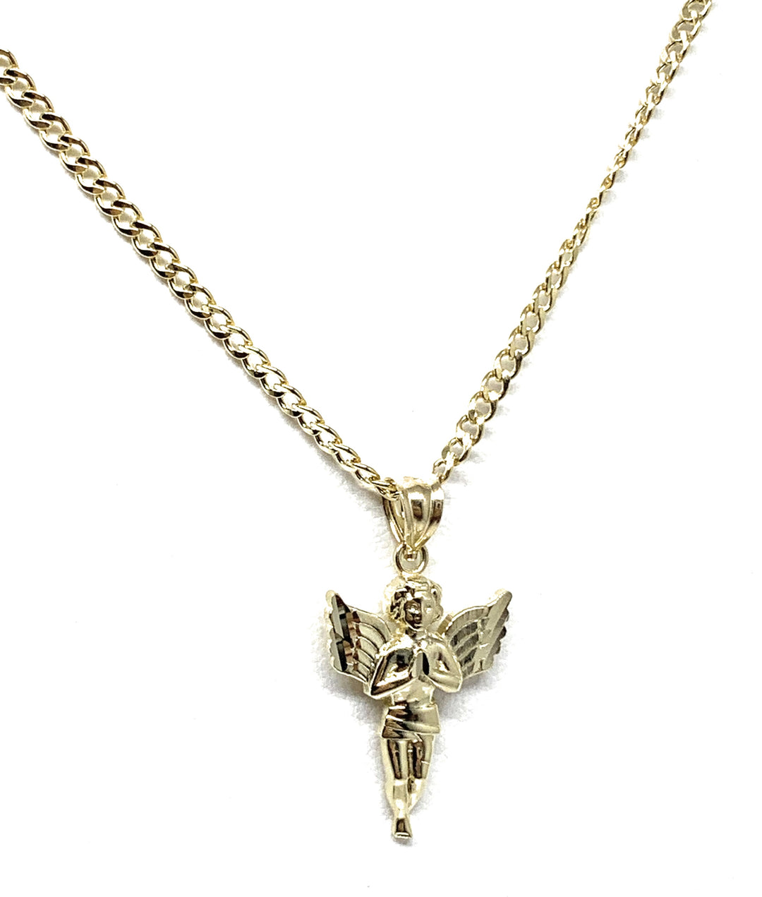 10k authentic gold Pendant angel