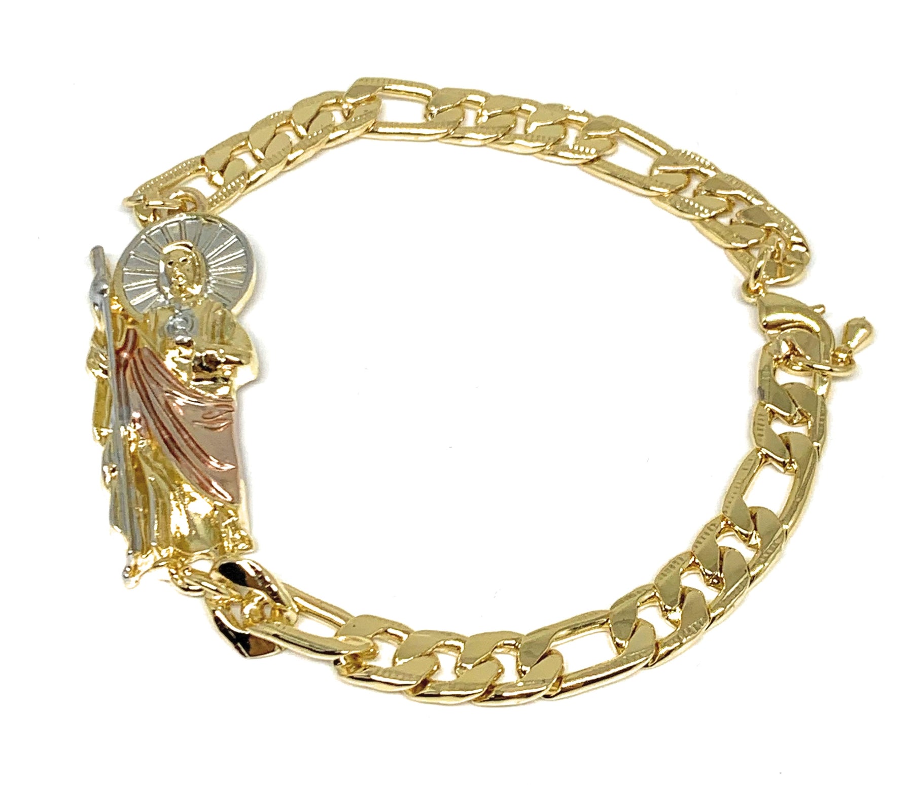 Cute Virgencita Bracelet Charms Gold Plated Mexican Pulsera Virgin Mary San  Judas Tadeo Accessories for Women DIY Jewelry Making