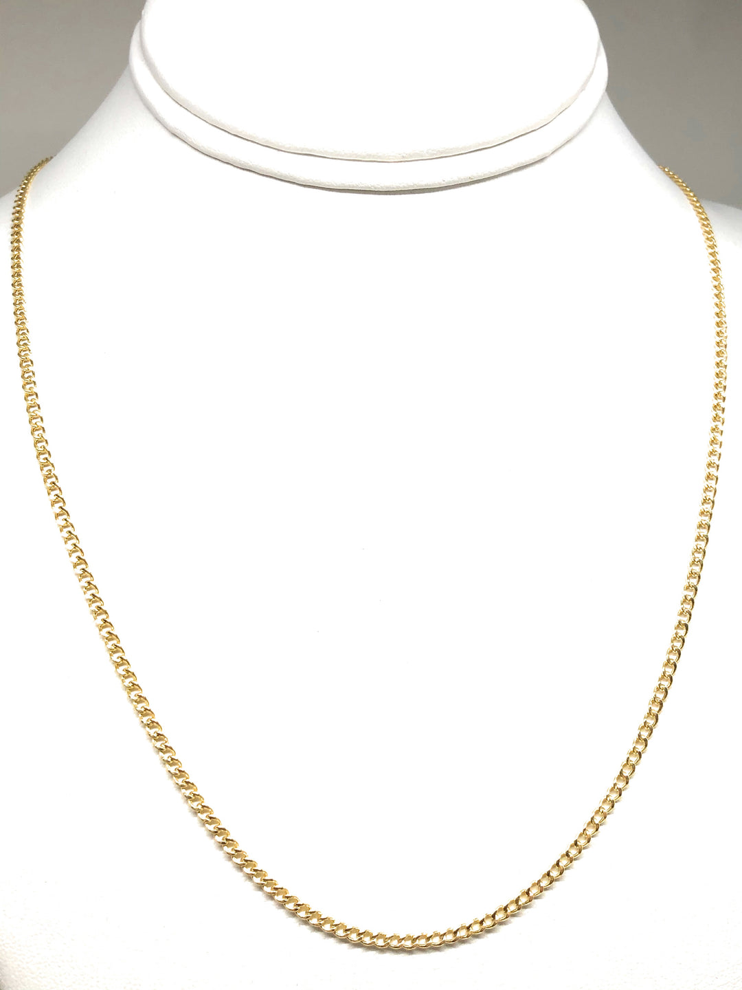 NWOT 10K Solid Yellow outlet Gold Cuban Chain Necklace 18