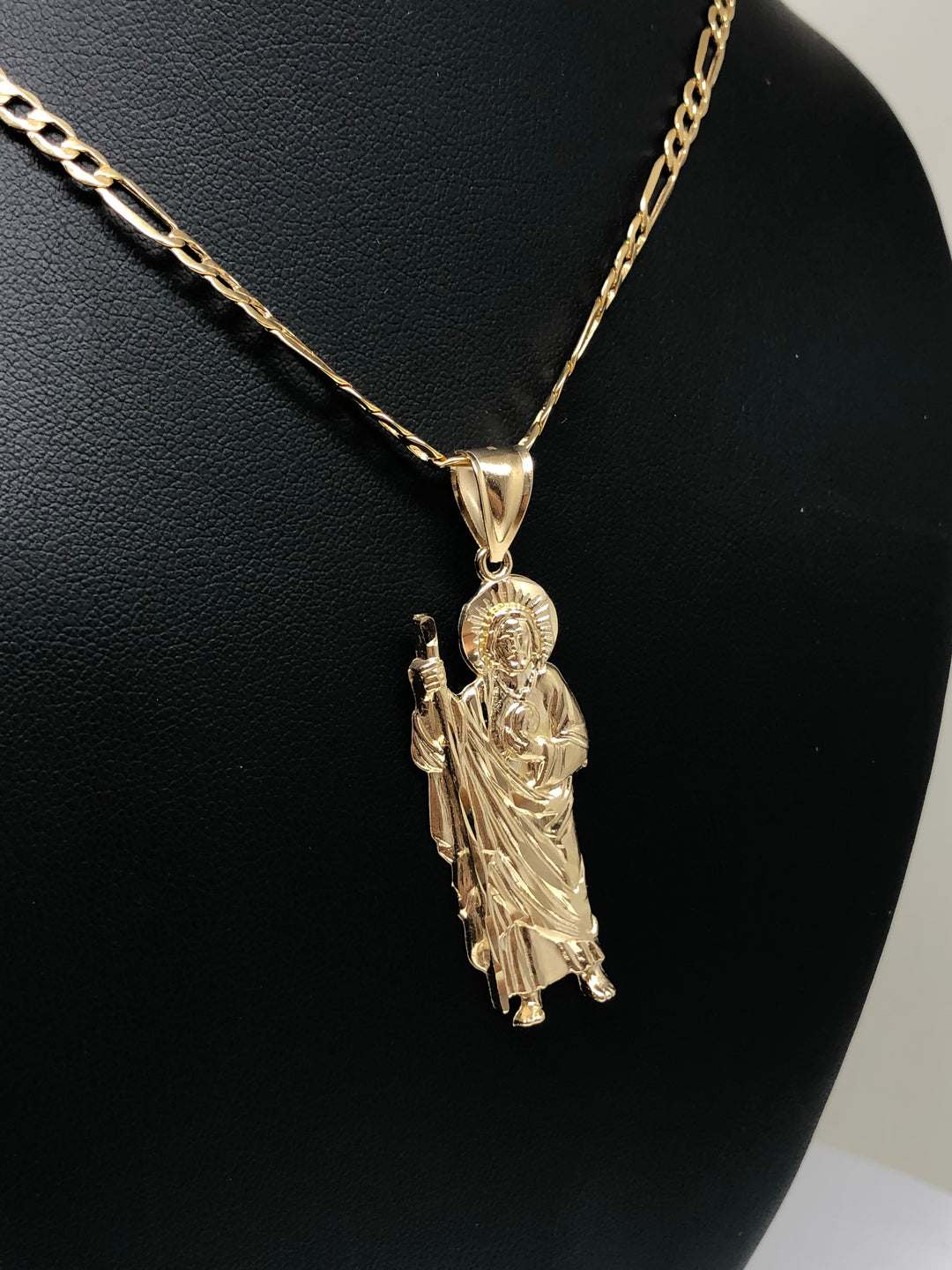 10k Gold Pendant / outlet St Jude