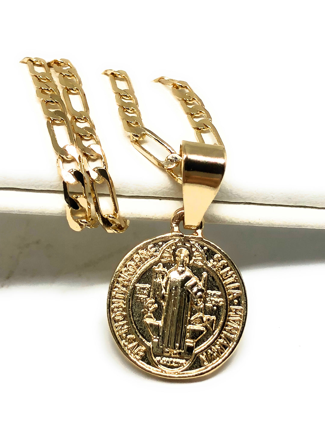 Store 10K Gold San Benito Protection Pendant